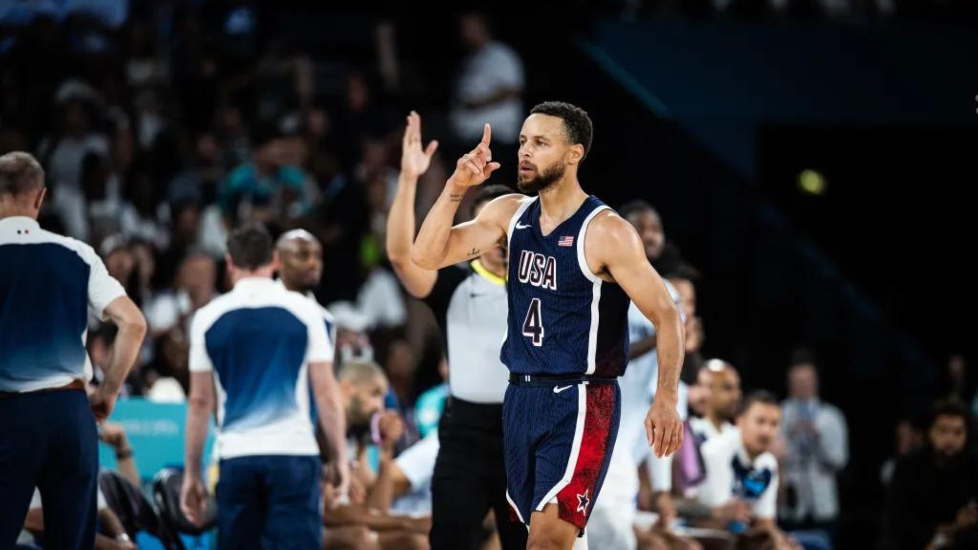 Steph Curry, Team USA frustrate host France to seize 5th straight, 17th